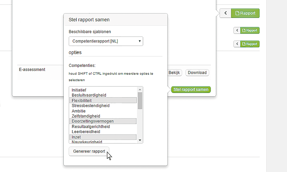 Selectie_E-Assessment_voorbeeld-genereren-rapport